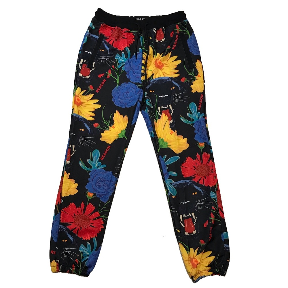 Men’s “Panther Track pants. Size small.